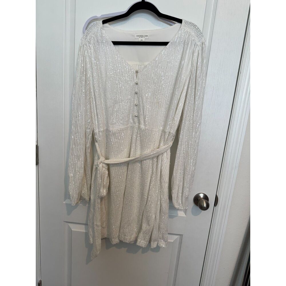 Womans Chic Soul Plus Size Dress Bridal 3X